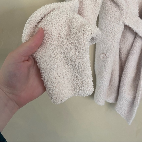 PrettyLittleThing‎ cream maternity Cardigan with Tie Waist - Picture 3 of 5